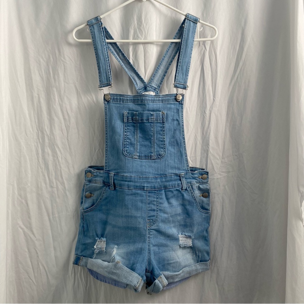 Overall Shorts